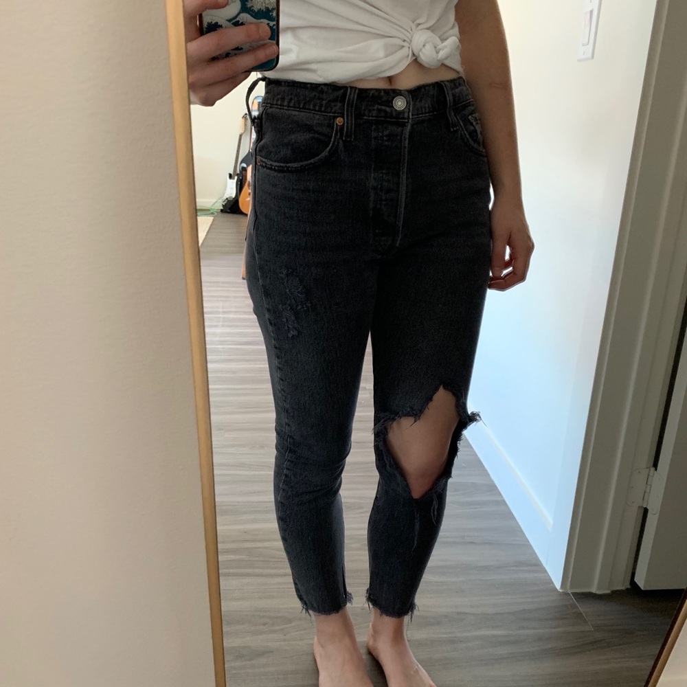 Levi’s 501 Skinny Jean - Faded Black